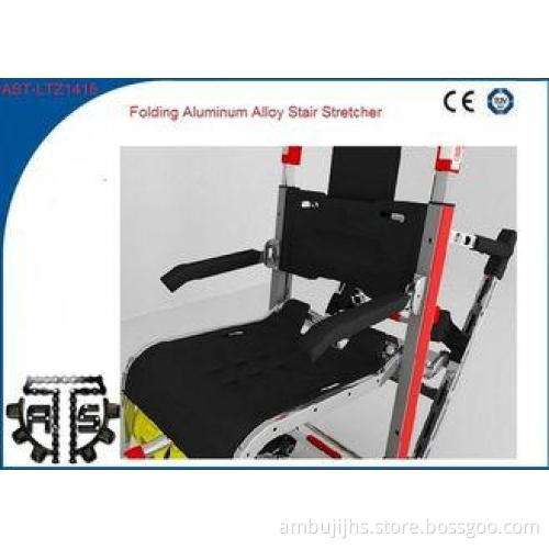 Foldable Ambulance Stair Chair Aluminum Alloy Stretcher Sta